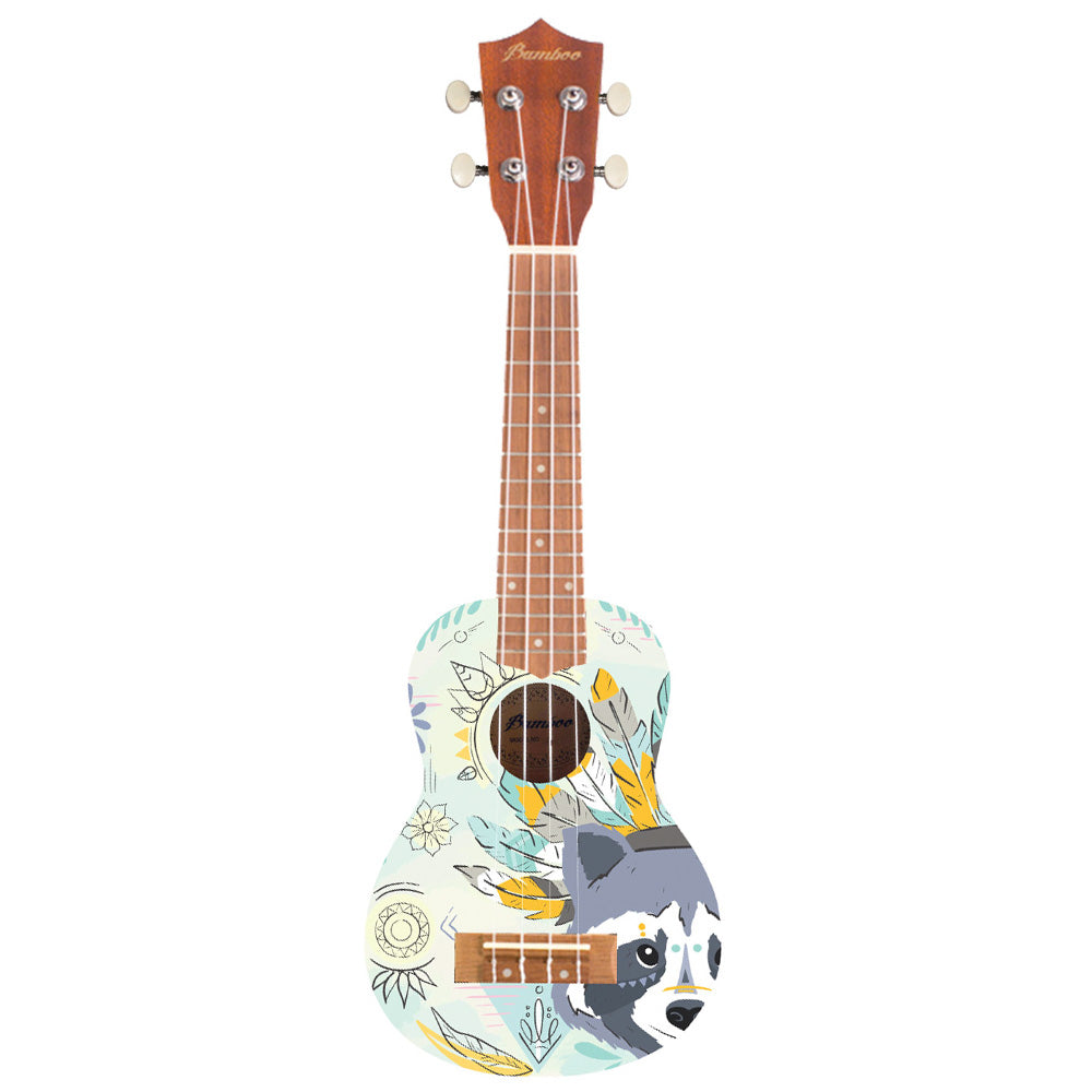 Ukulele Bamboo U21boho Soprano Boho con Funda U21BOHO