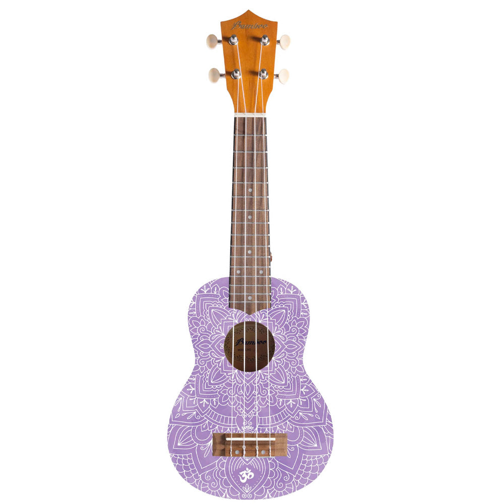 Ukulele Bamboo U21crown Soprano Diseño Crown con Funda U21CROWN