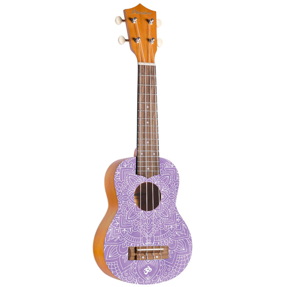 Ukulele Bamboo U21crown Soprano Diseño Crown con Funda U21CROWN
