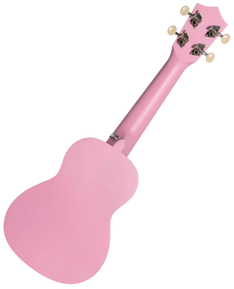 Ukulele Bamboo U21lpk Soprano Estudio Rosa Claro con Funda U21LPK