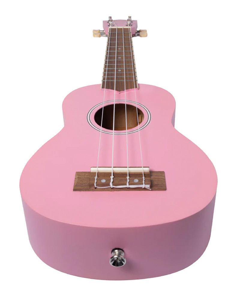 Ukulele Bamboo U21lpk Soprano Estudio Rosa Claro con Funda U21LPK
