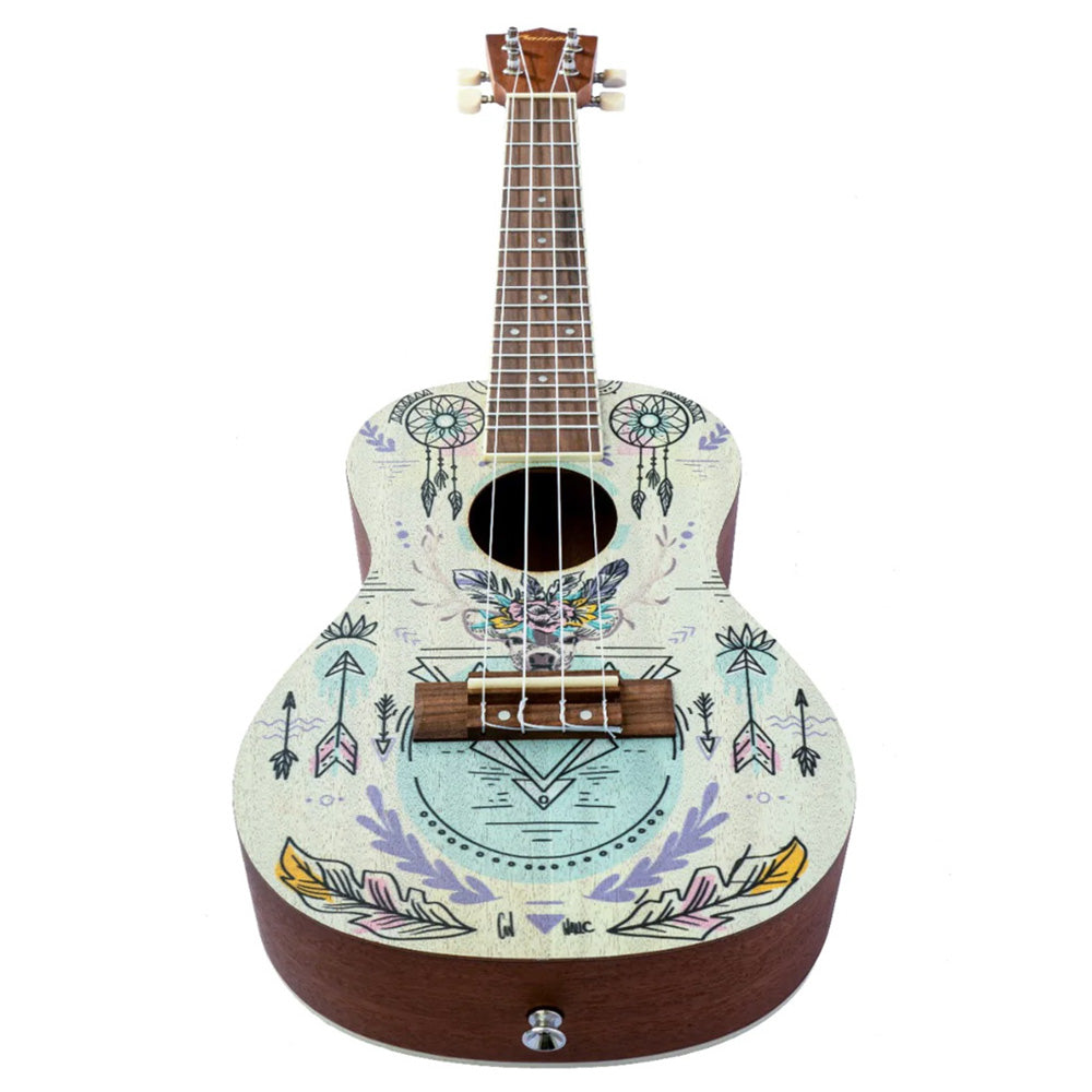 Ukulele Bamboo U23indies Sapele Indie con Funda U23INDIES