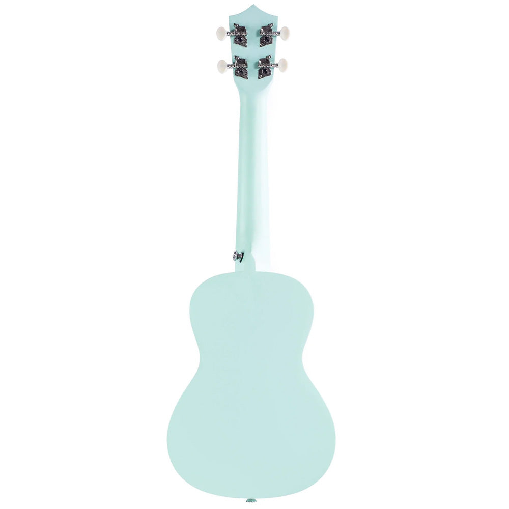 Ukulele Bamboo U23lgn Concierto Estudio Verde Aqua con Funda U23LGN