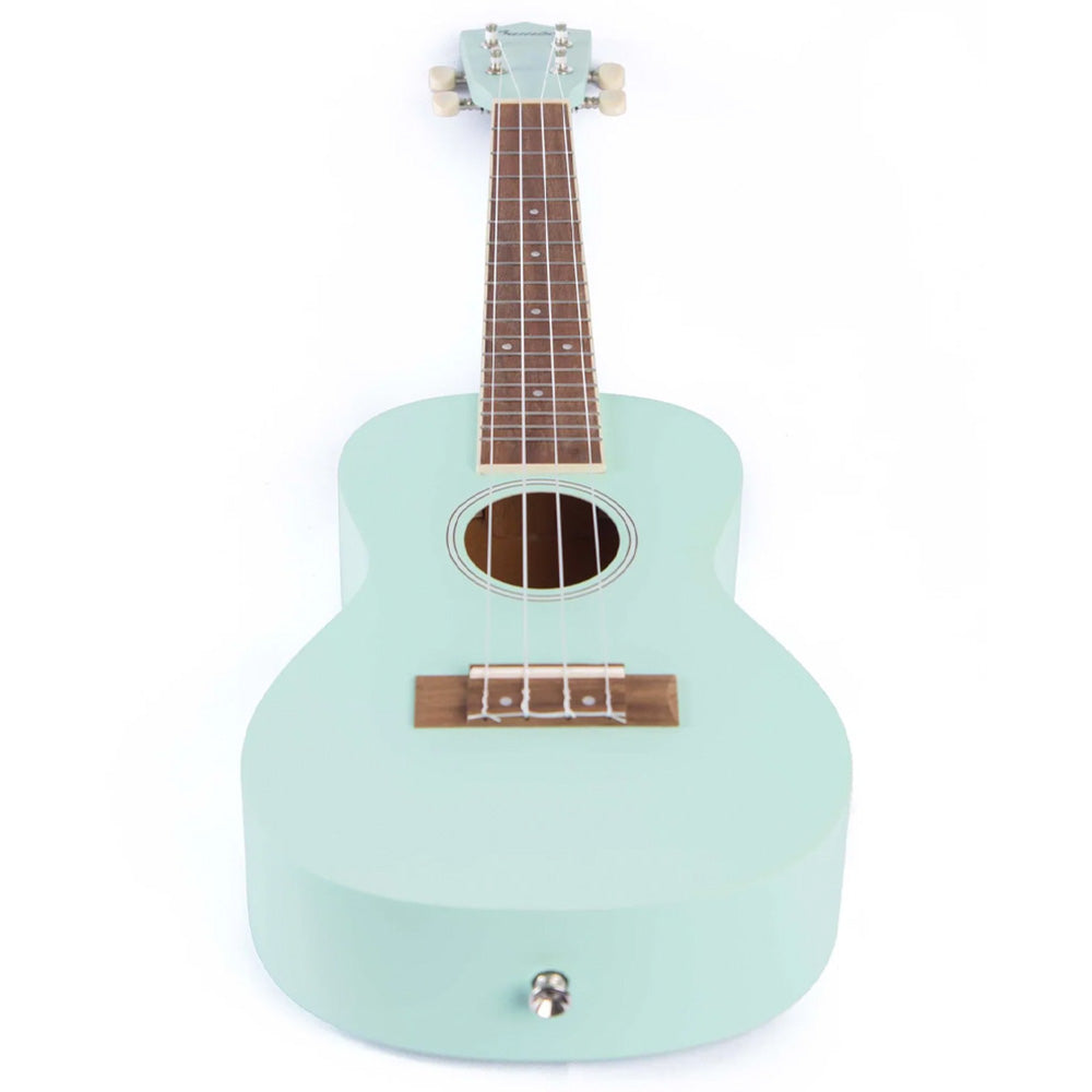 Ukulele Bamboo U23lgn Concierto Estudio Verde Aqua con Funda U23LGN