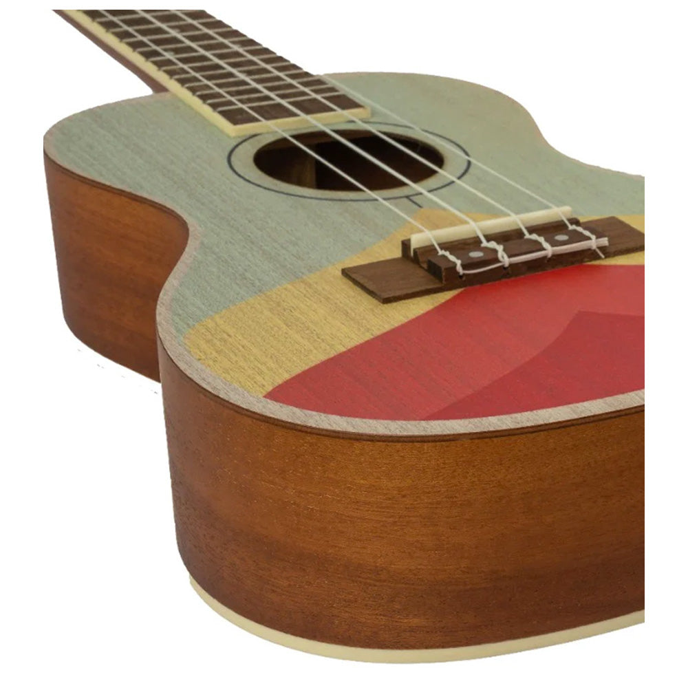 Ukulele Bamboo U23 Universal Paradise con Funda U23UNIVERSALPARADISE