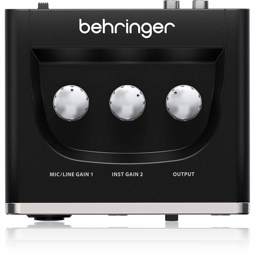 Interface de Audio USB U-Phoria 2 entradas BEHRINGER UM2