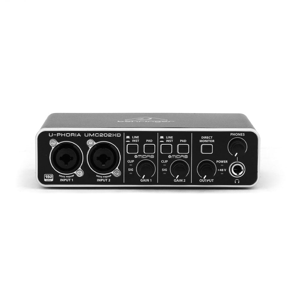 Behringer Umc202hd U-Phoria Interface De Audio UMC202HD