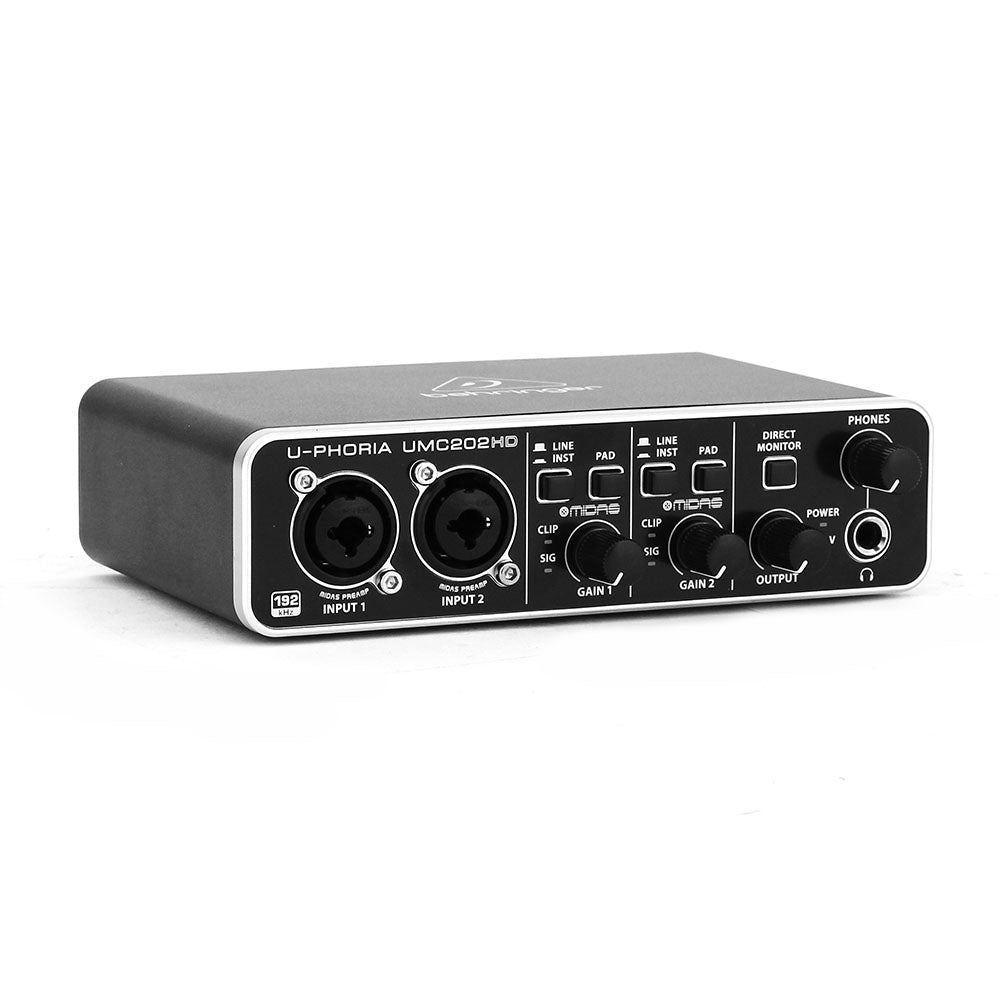 Behringer Umc202hd U-Phoria Interface De Audio UMC202HD