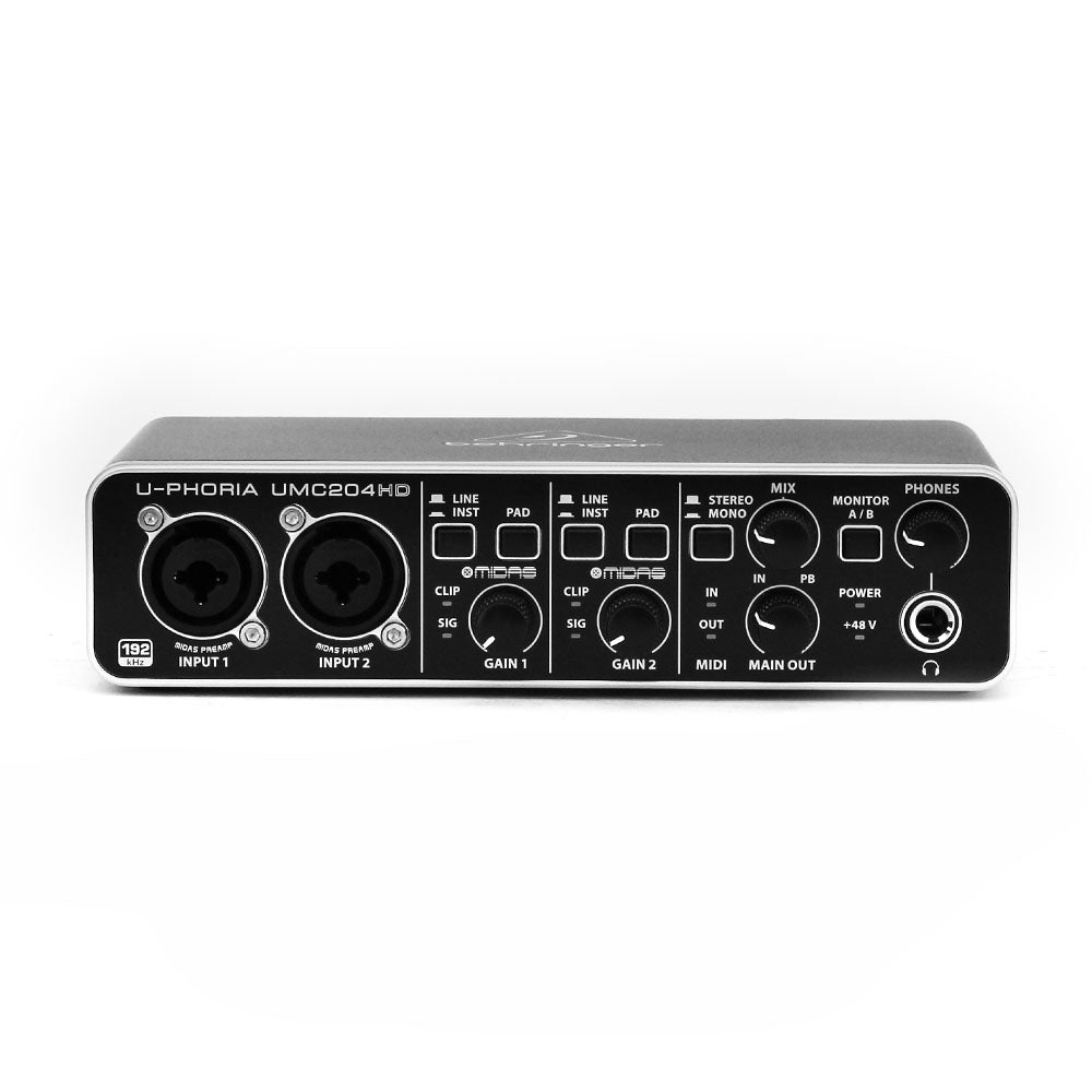 Behringer Umc204hd U-Phoria Interface de Audio UMC204HD