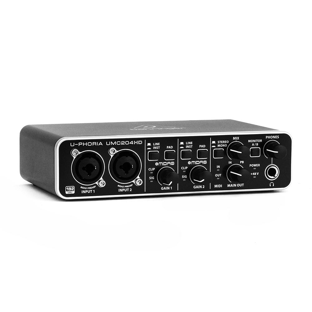 Behringer Umc204hd U-Phoria Interface de Audio UMC204HD