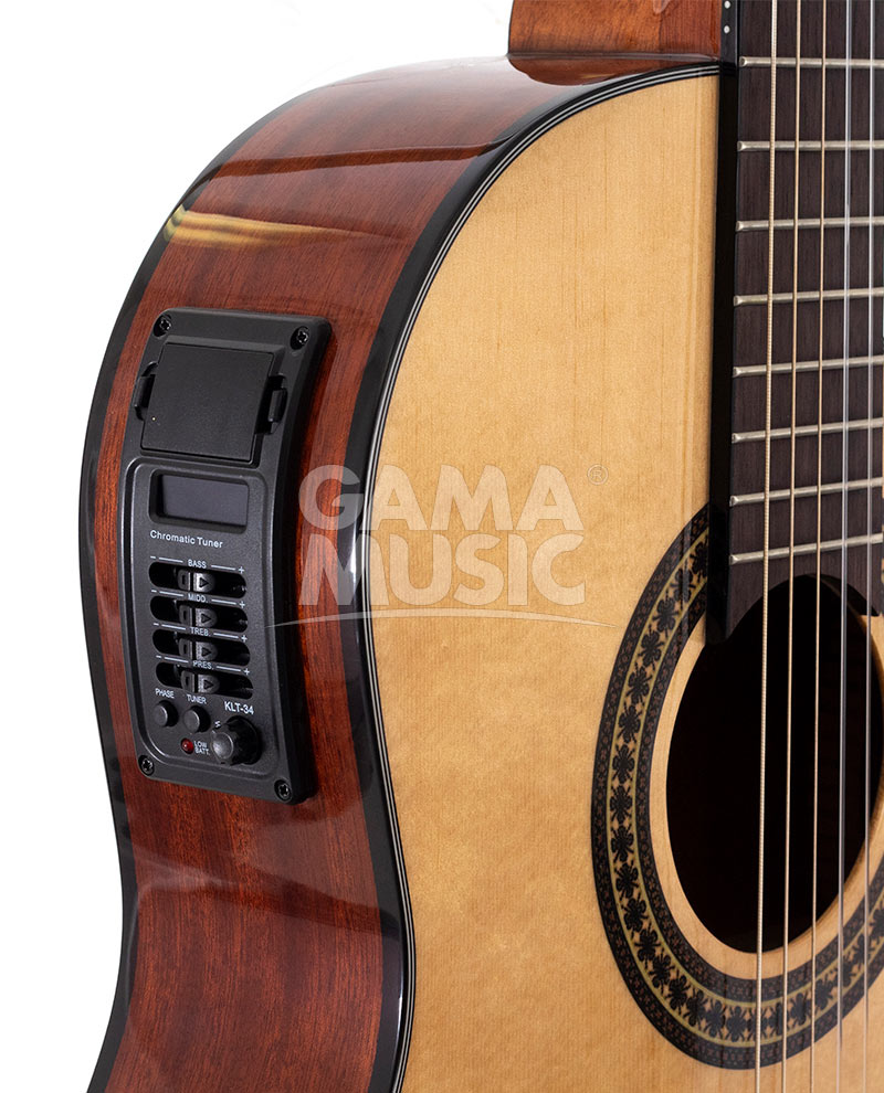 Guitarra Electroacústica La Sevillana Un3Ceq UN3CEQ