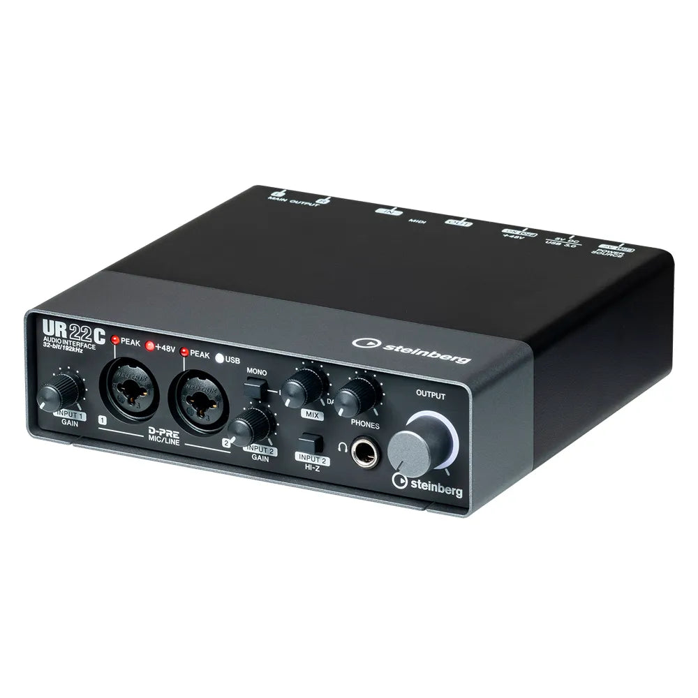 Steinberg UR22C Interface Audio 2X2 Ch Tipo USB 3