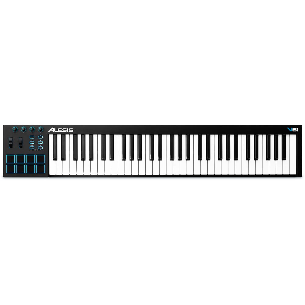 Teclado Controlador USB de 61 Teclas con Pads ALESIS V61