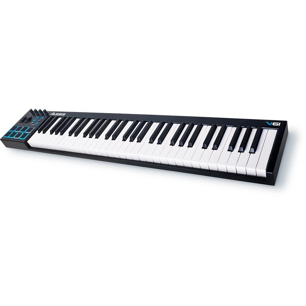 Teclado Controlador USB de 61 Teclas con Pads ALESIS V61