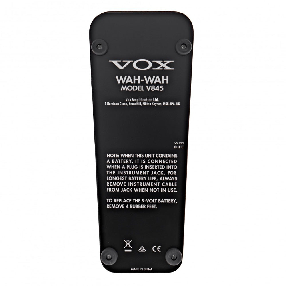 Pedal Efectos Vox V845 Wah V845WAH