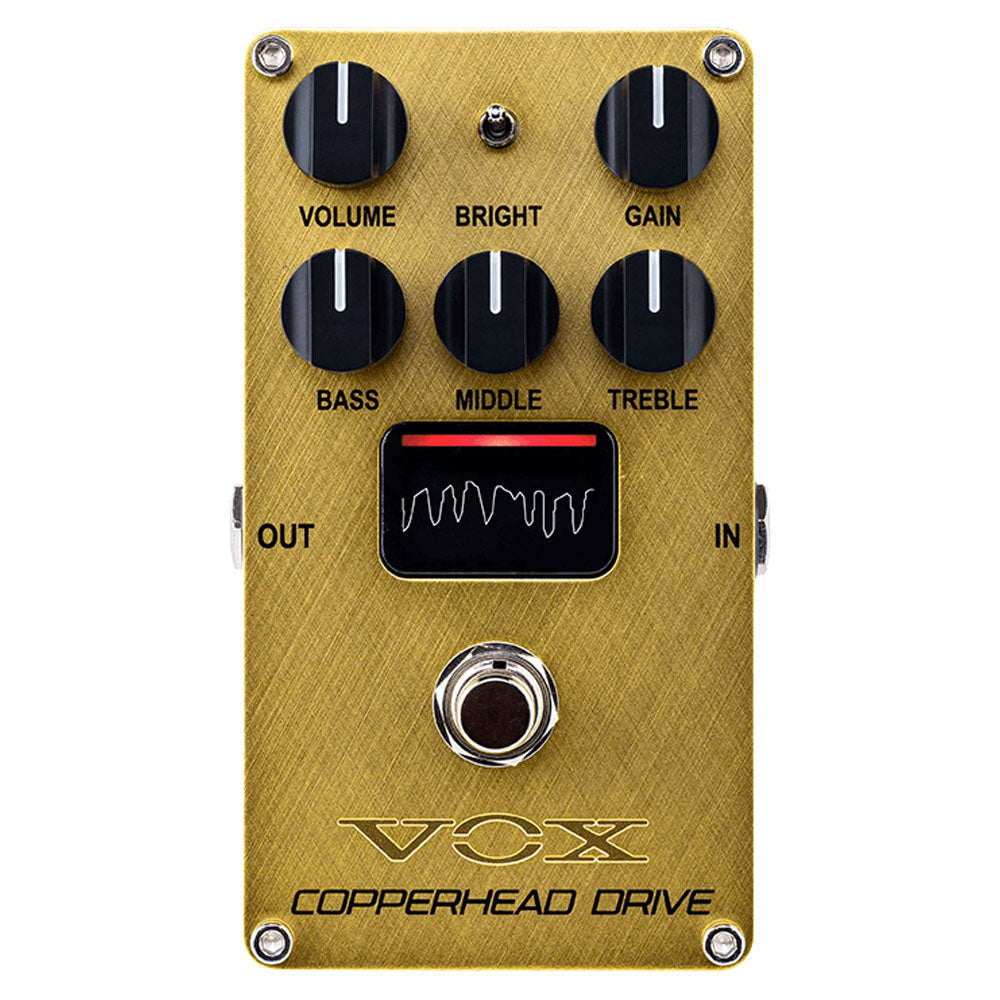 Pedal Efectos Vox Vecd Distorsión Nu Tube Copperhead Drive VECD