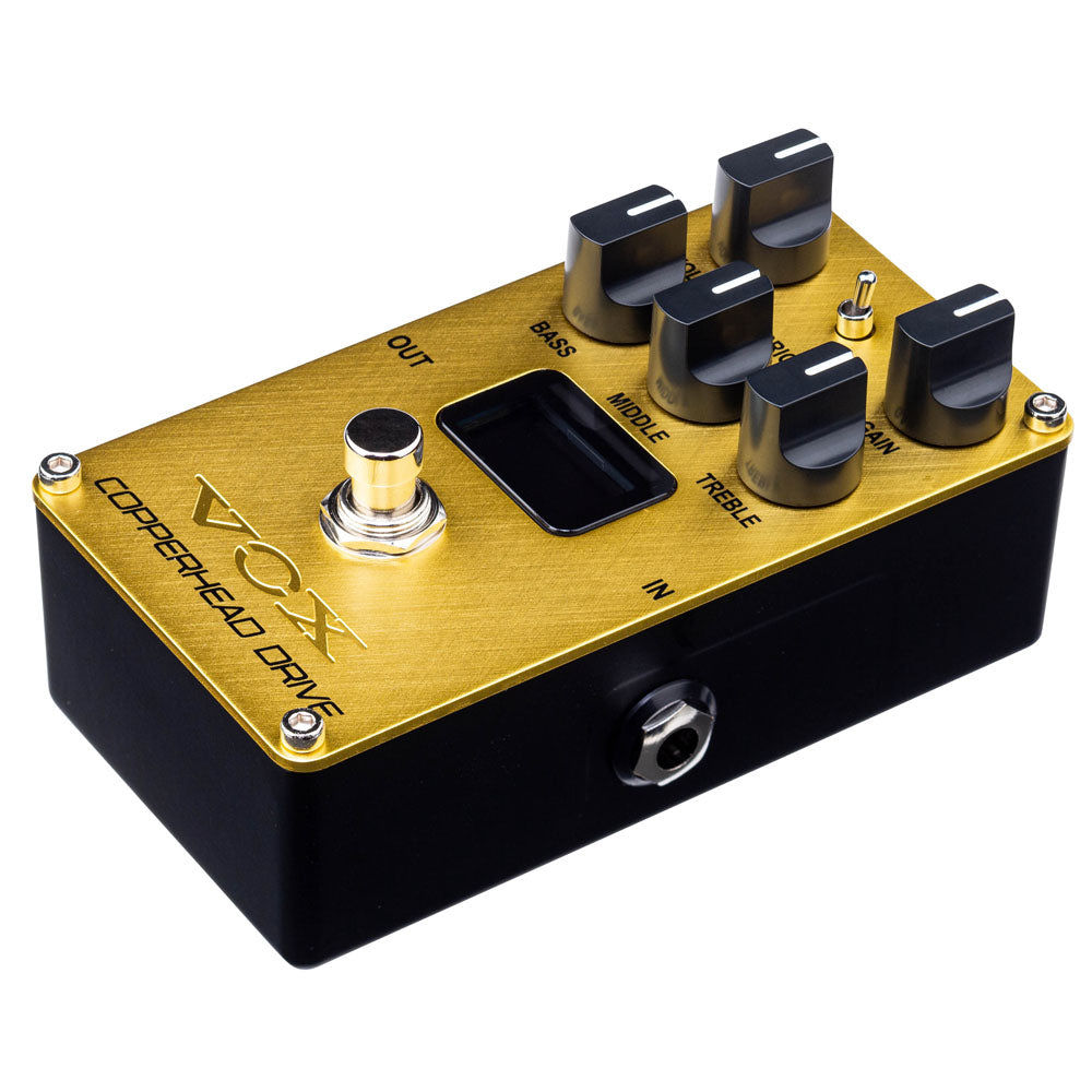 Pedal Efectos Vox Vecd Distorsión Nu Tube Copperhead Drive VECD