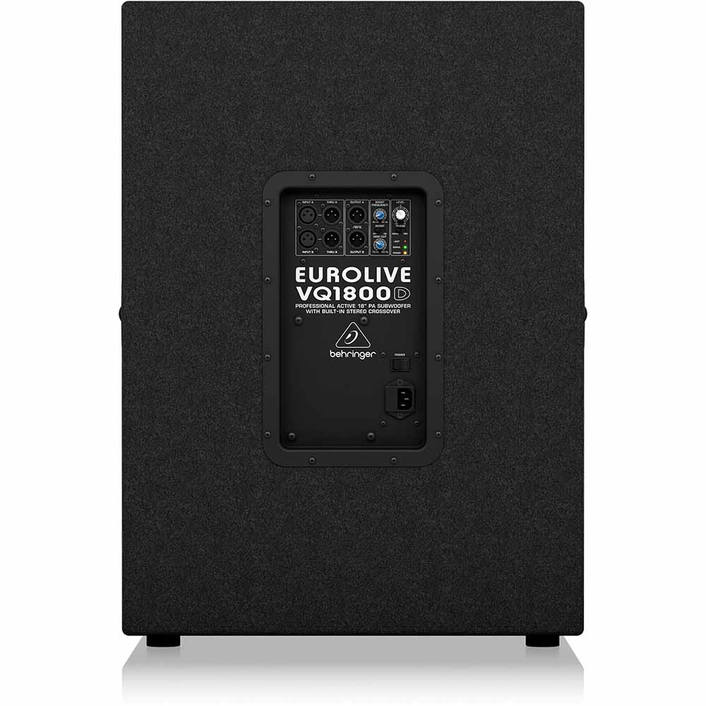 Subwoofer Amplificado Eurolive 18in 500W BEHRINGER VQ1800D