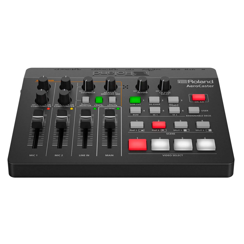 Roland Controlador De Audio Y Video Para Dispositivos Moviles VRC01