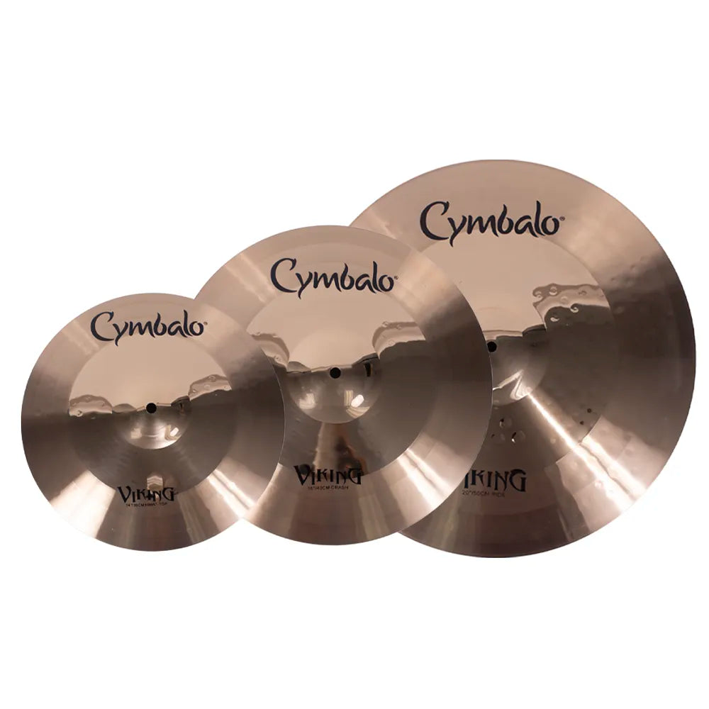 Cymbalo Viking20Set Juego De Platillos Viking Set 14Hh+16C+20R+Bag