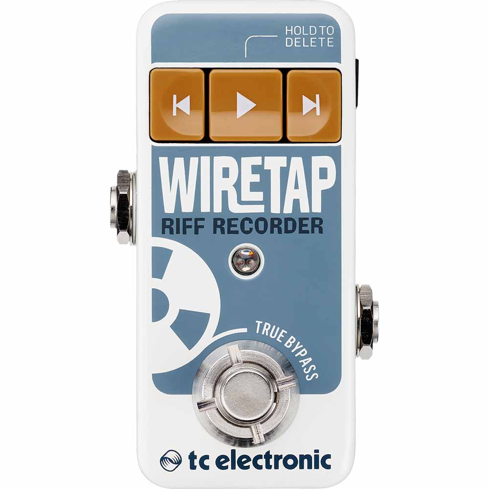 Pedal para Guitarra TC Electronic WIRETAP RIFF Recorder TCELECTRONIC WIRETAPRR