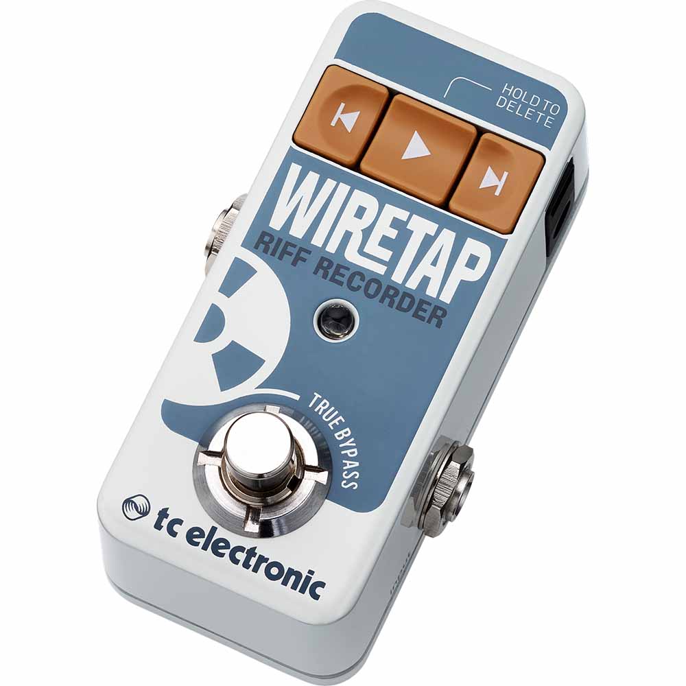 Pedal para Guitarra TC Electronic WIRETAP RIFF Recorder TCELECTRONIC WIRETAPRR