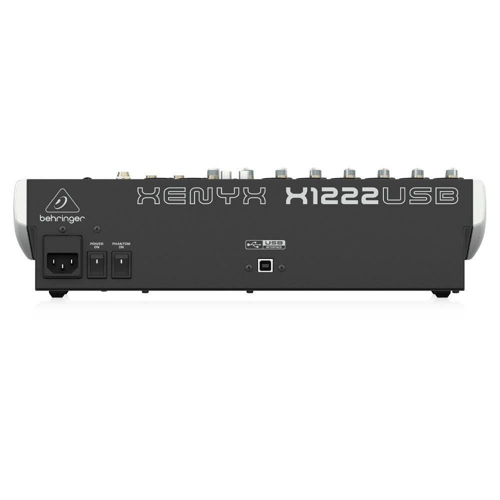 Mezcladora Analógica Xenyx de 12 canales Interface USB BEHRINGER X1222USB