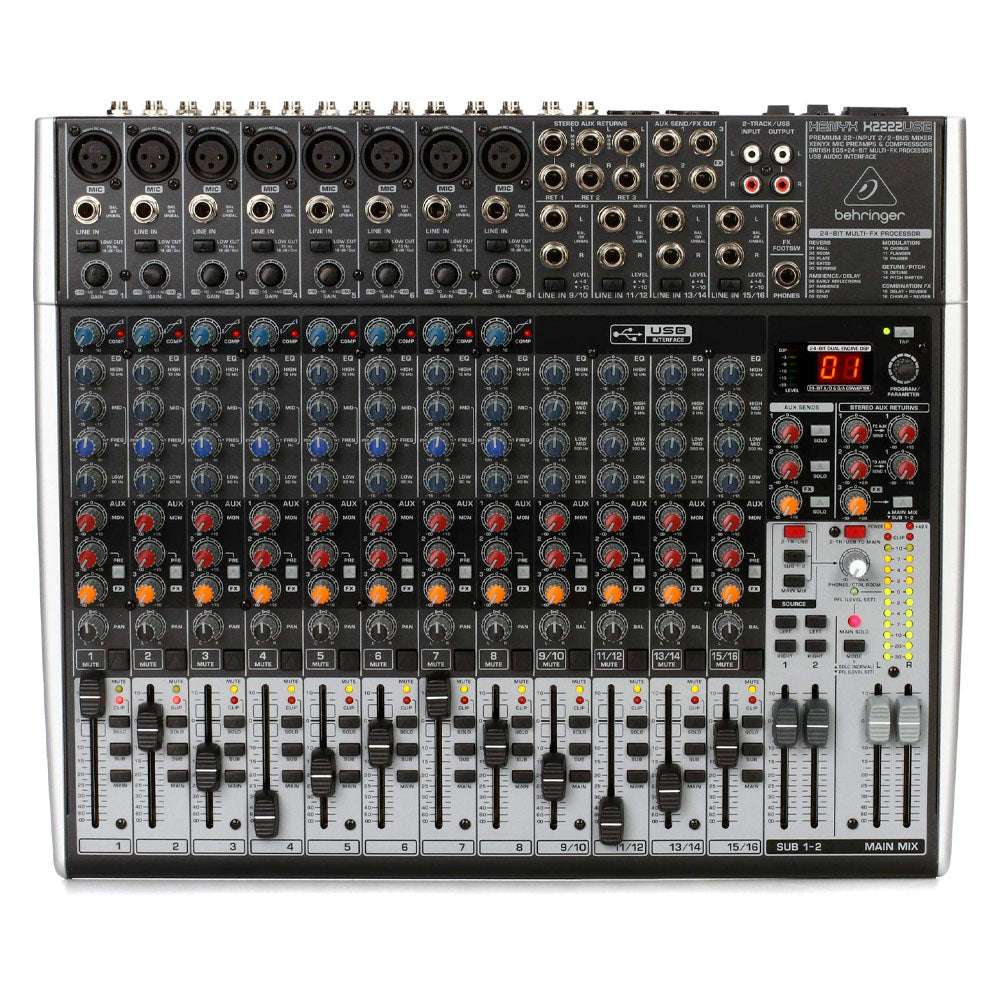 Mezcladora Behringer Xenyxx2222usb X2222USB