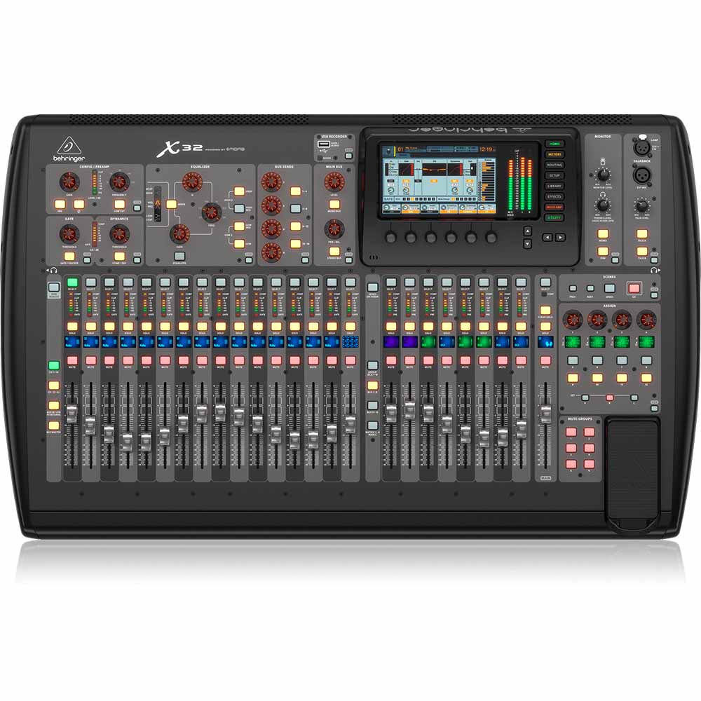 Mezcladora Digital de 40 canales USB BEHRINGER X32