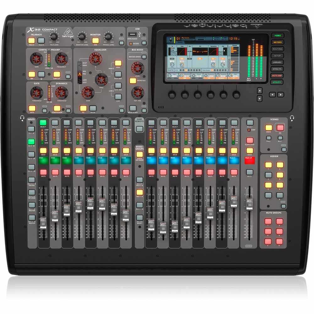 Mezcladora Digital Behringer X32 Compact 40 Canales X32COMPACT