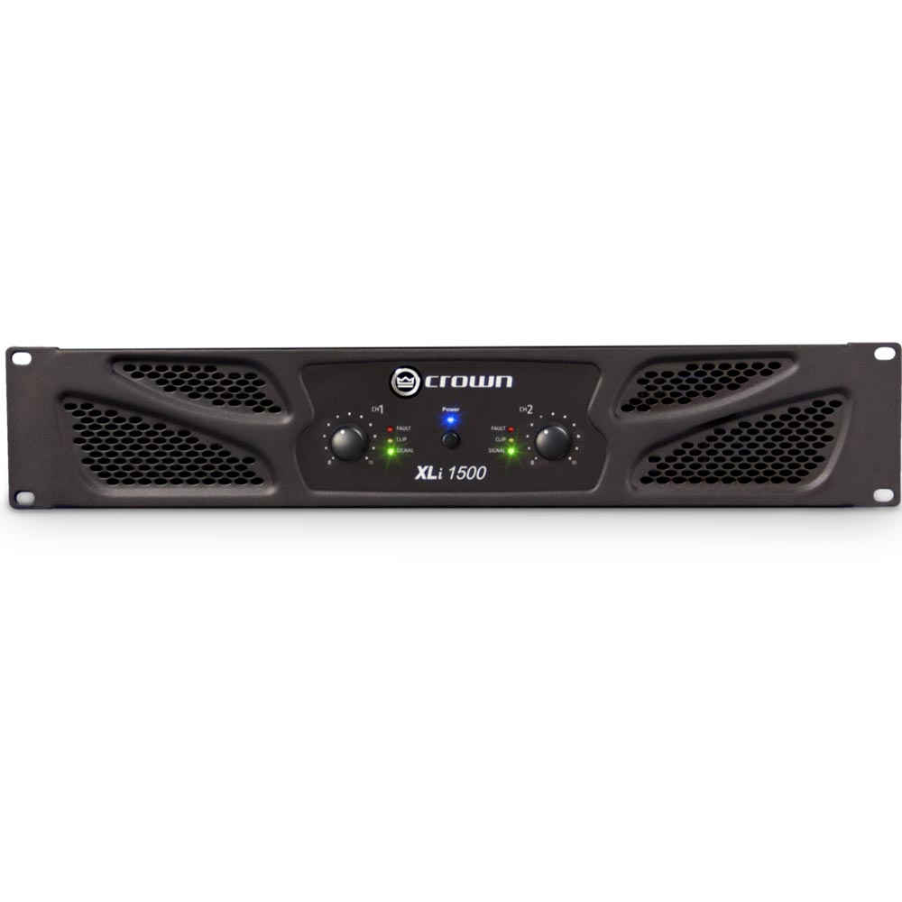 Amplificador de Audio XLi 1500 2 canales CROWN XLI1500