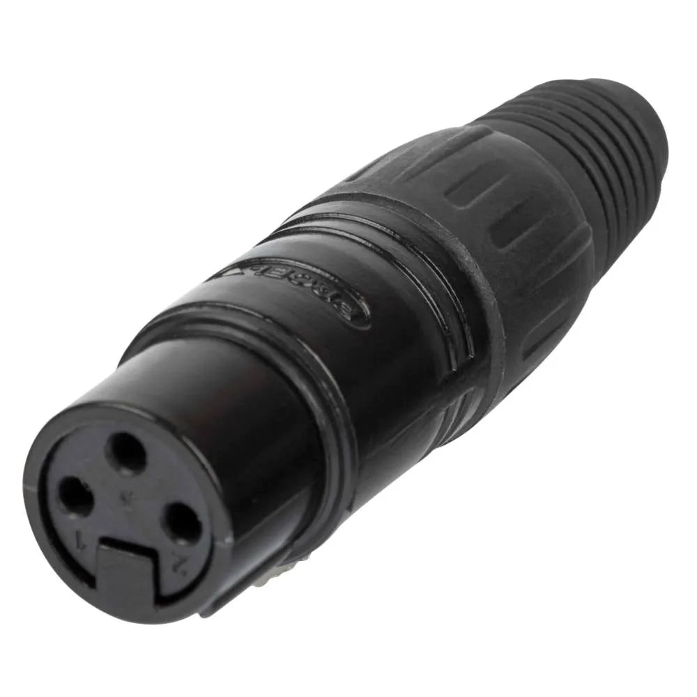 Conector Canon Proel Xlr3fvbk Negro XLR3FVBK
