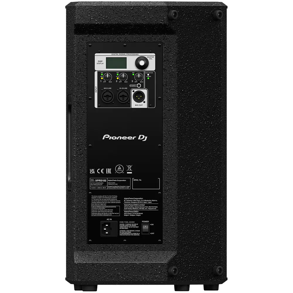 Pioneer Dj Xprs102 Bafle Altavoz activo de rango completo de 10