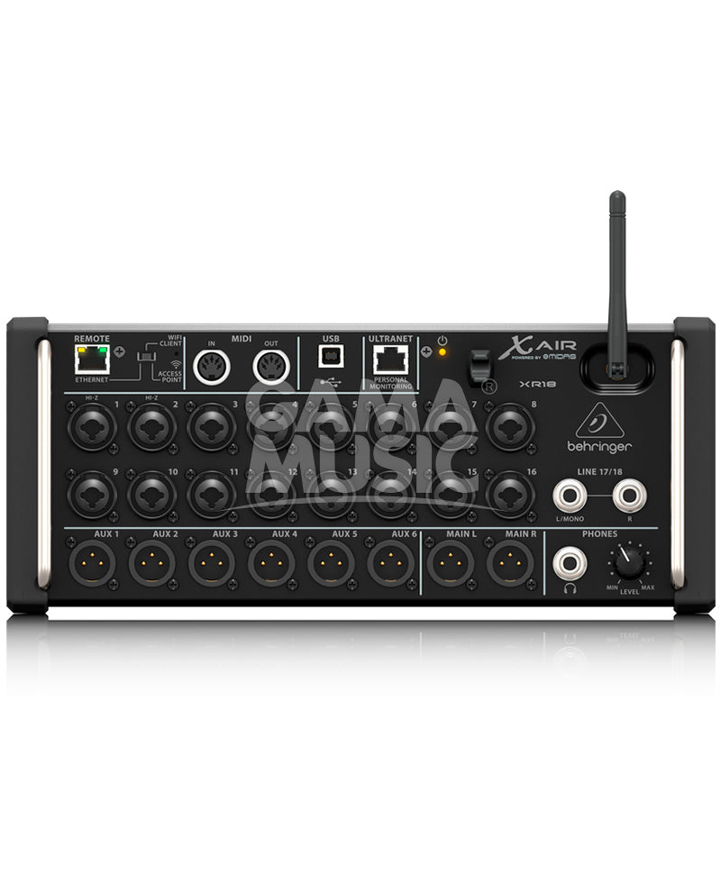 Behringer XAir XR18 Digital Mixer Mezcladora Digital  XR18