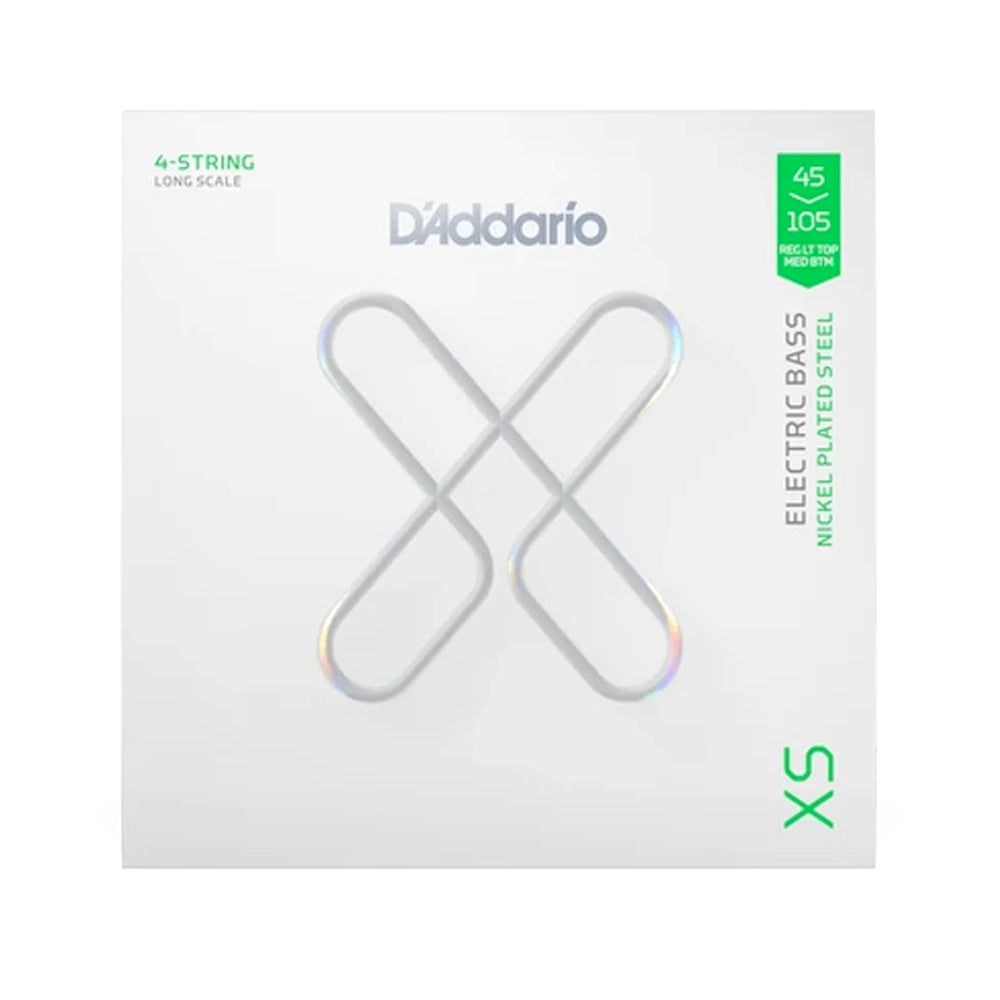 Daddario XSB45105 Encordadura Bajo Eléctrico 45/105 4 Cuerdas