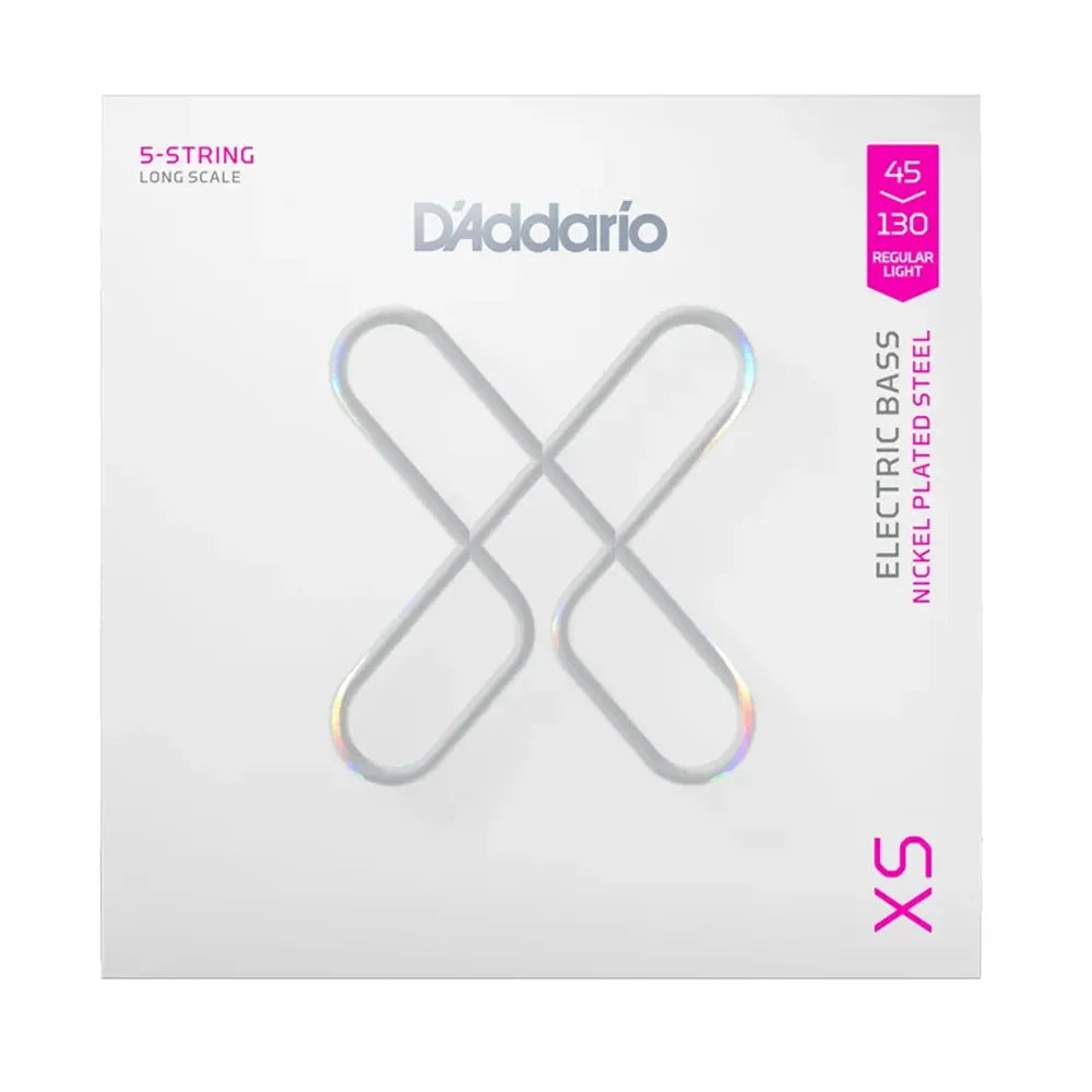 Daddario XSB45130S Encordadura Bajo Eléctrico 45/130 5 Cuerdas
