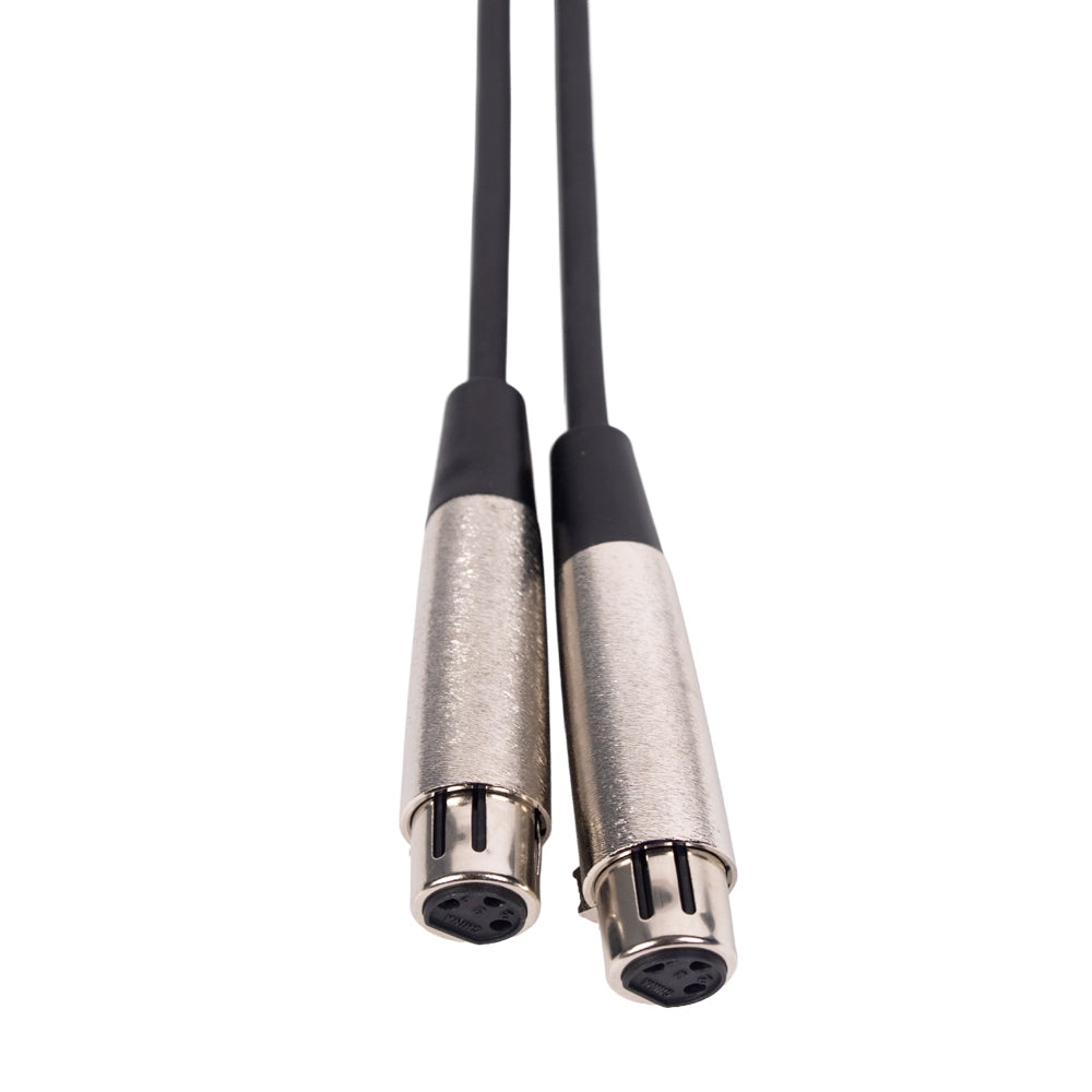 Rapco YMF328 Cable Y XLRM(2) A XLRF de 1 Mtr