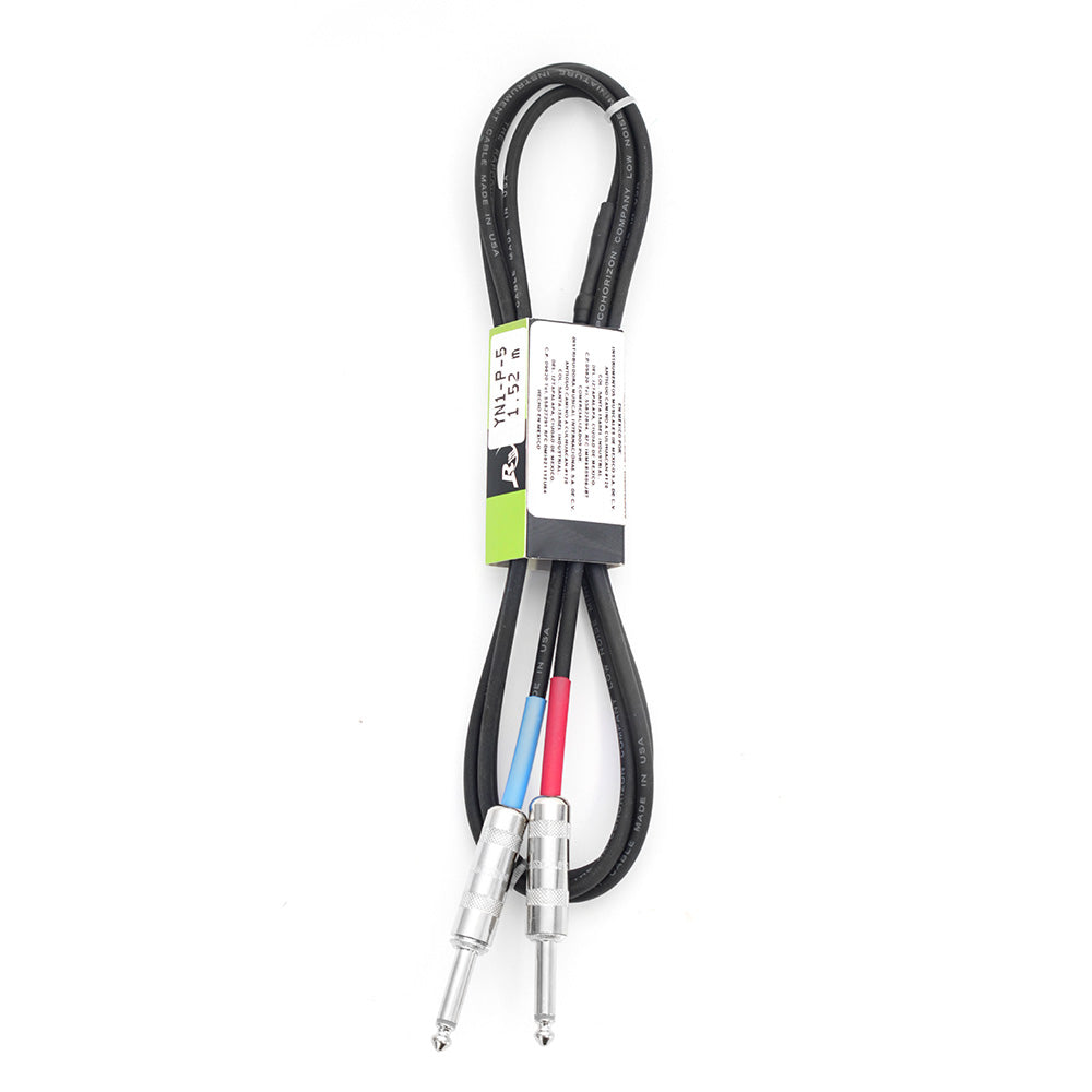 Cable Rapco mini plug ST a (2) plug 184 mono 1.5m YN1P5