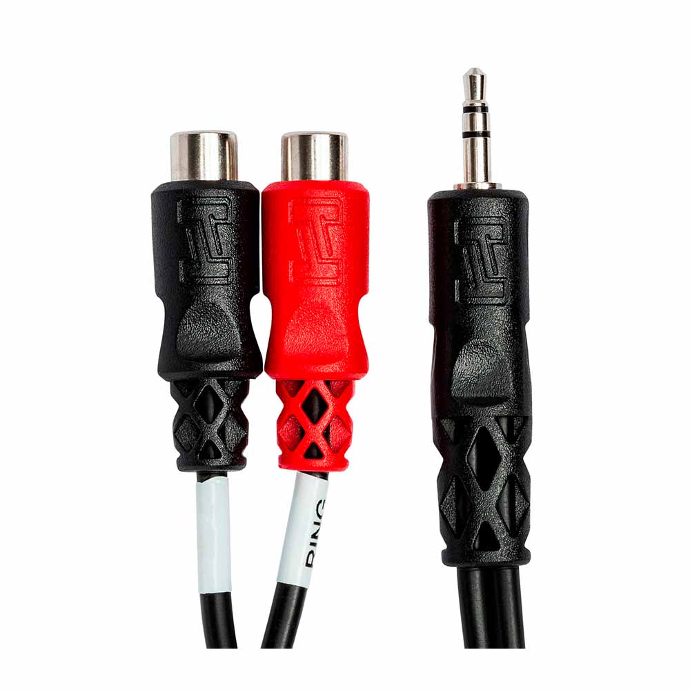 Cable Estereo Breakout Hosa Yra154 3.5Mm Trs To Dual Rcaf YRA154