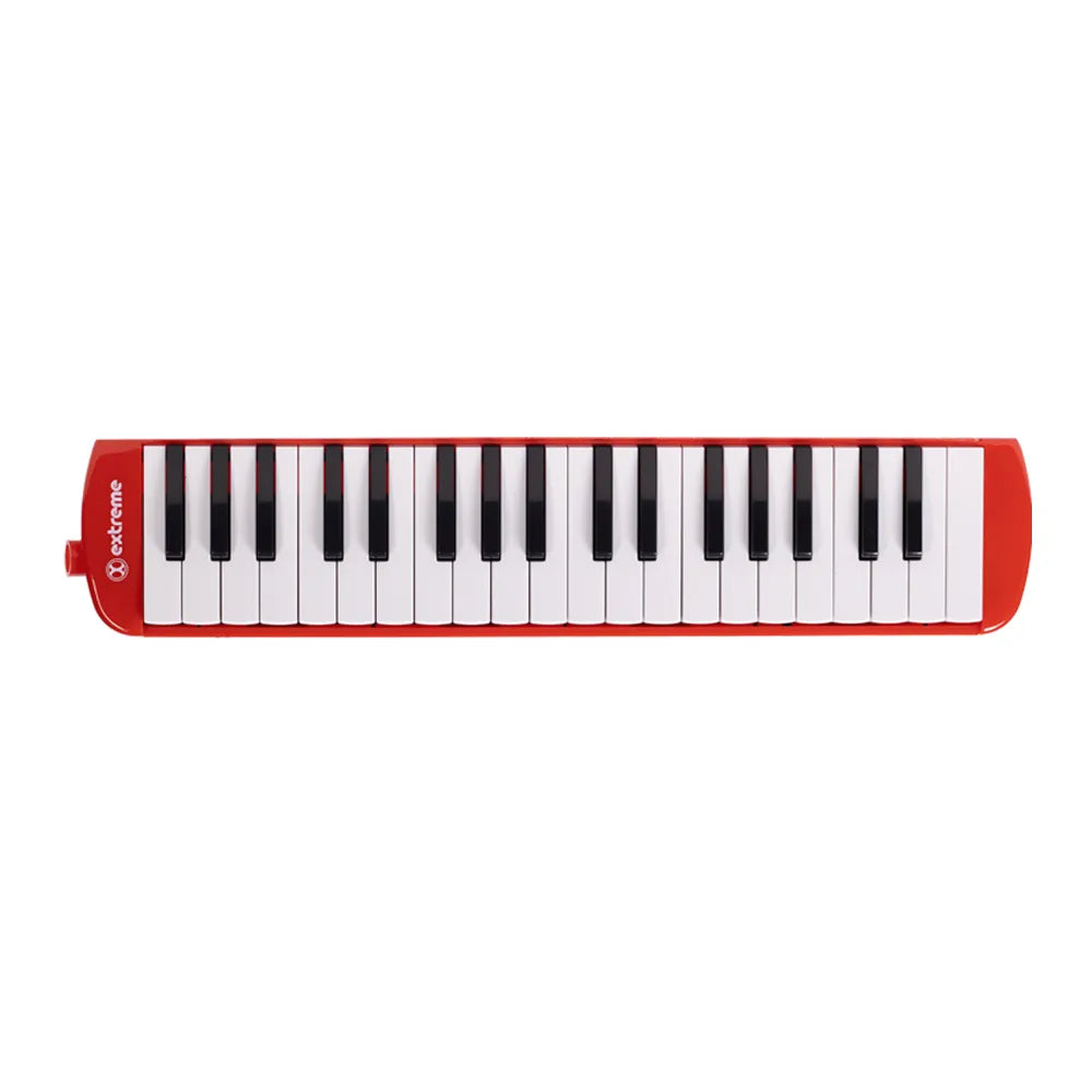 Extreme Exml007 Melódica 37 Teclas Roja 3 Octavas C/ Estuche