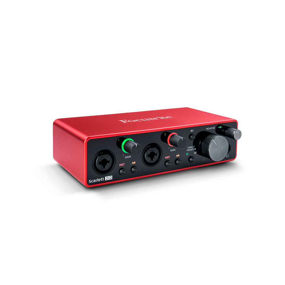 Interface Focusrite Mosc0025 Scarlett 2i2 Generación 3 MOSC0025