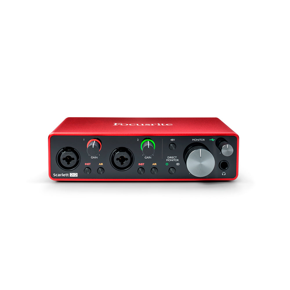 Interface Focusrite Mosc0025 Scarlett 2i2 Generación 3 MOSC0025