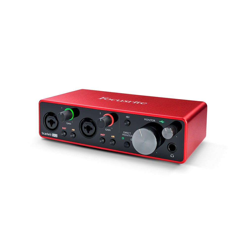 Interface Focusrite Mosc0025 Scarlett 2i2 Generación 3 MOSC0025