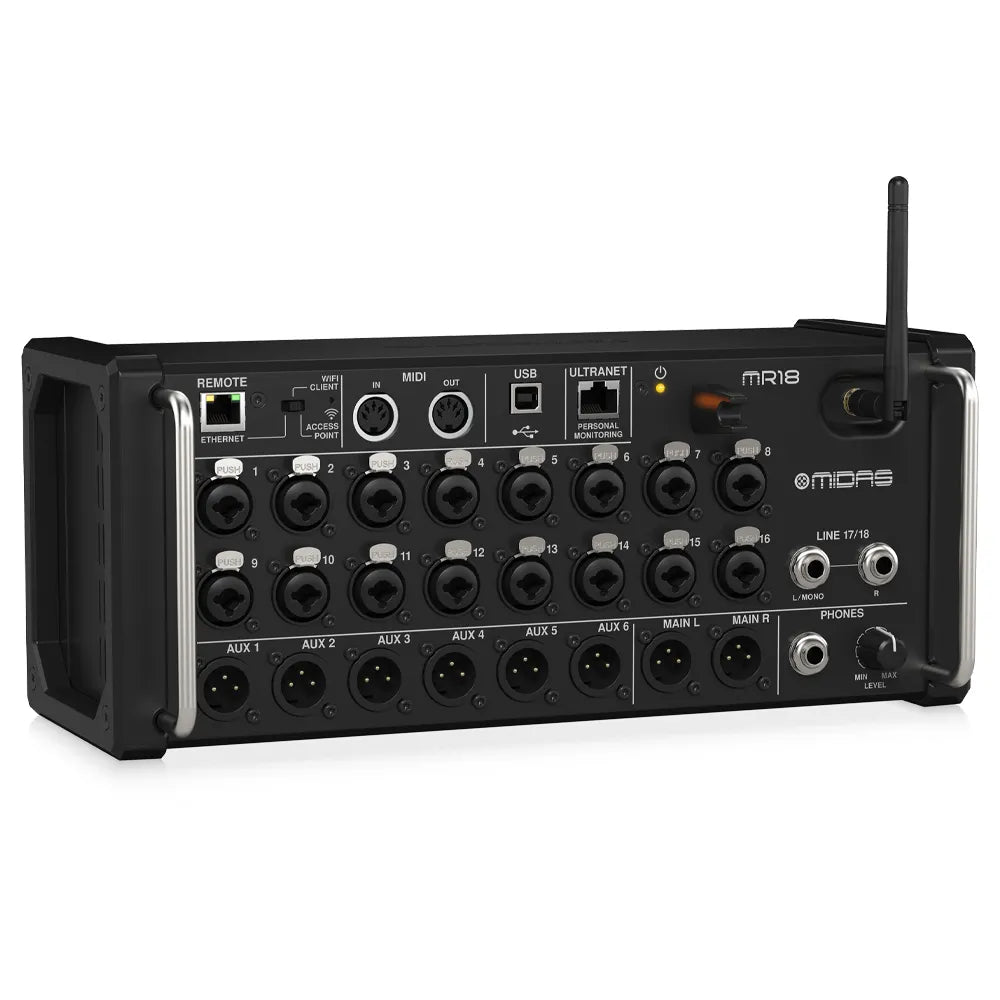 Midas MR18 Mezcladora Digital De 18 Canales