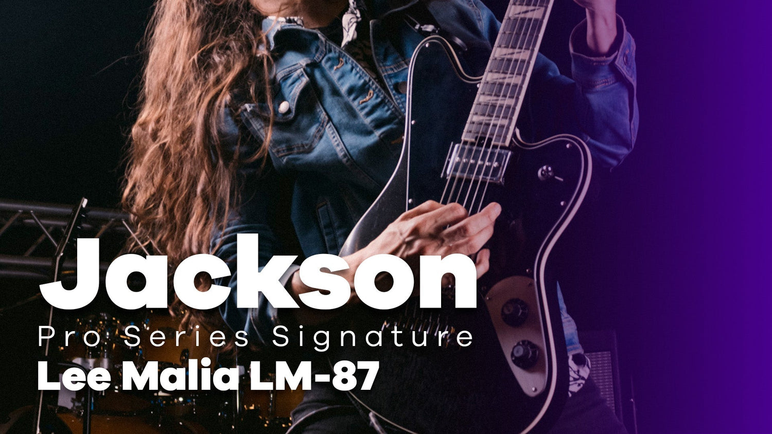 Guitarra eléctrica Jackson Pro Series Signature Lee Malia LM-87: de venta en Gama Music