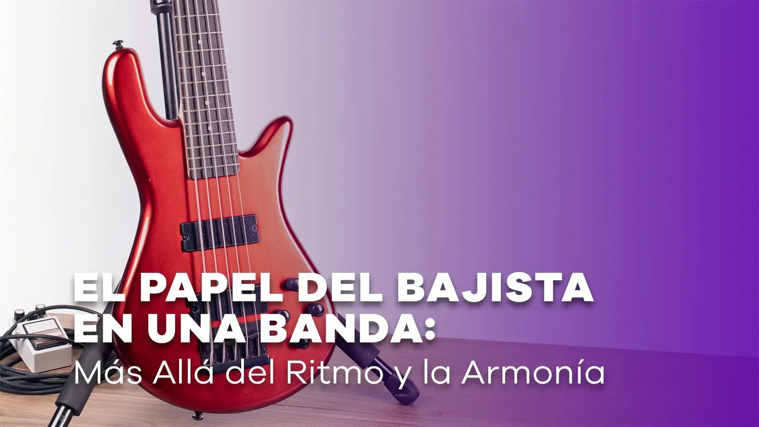 El Papel del Bajista en una Banda: Más Allá del Ritmo y la Armonía