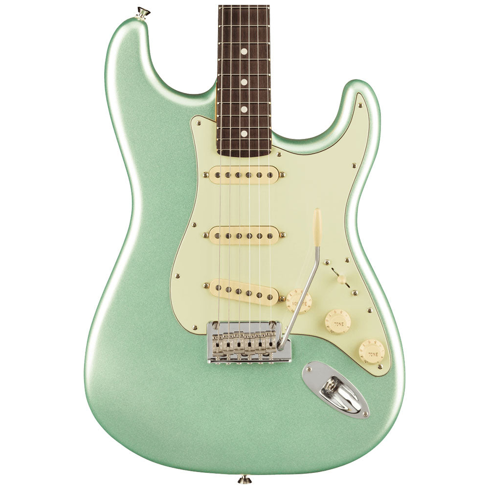 Guitarra Eléctrica Fender 0113900718 American Professional II Stratocaster, Mystic Surf Green