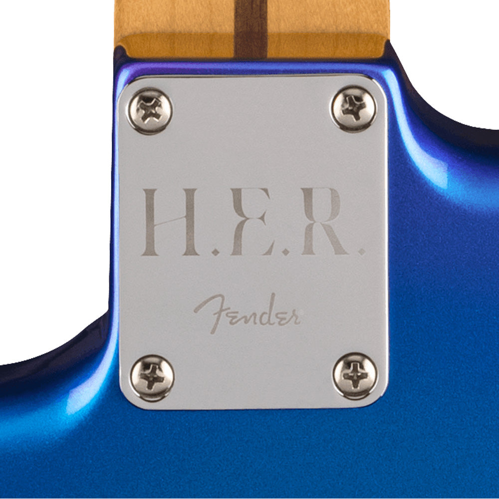 Fender Stratocaster Limited Edition H.E.R. Blue Marlin Guitarra Eléctrica 0140242364