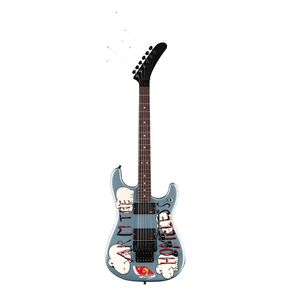 Fender 0140360783 Guitarra Eléctrica Tom Morello Arm The Homeless Blue Ice Metallic