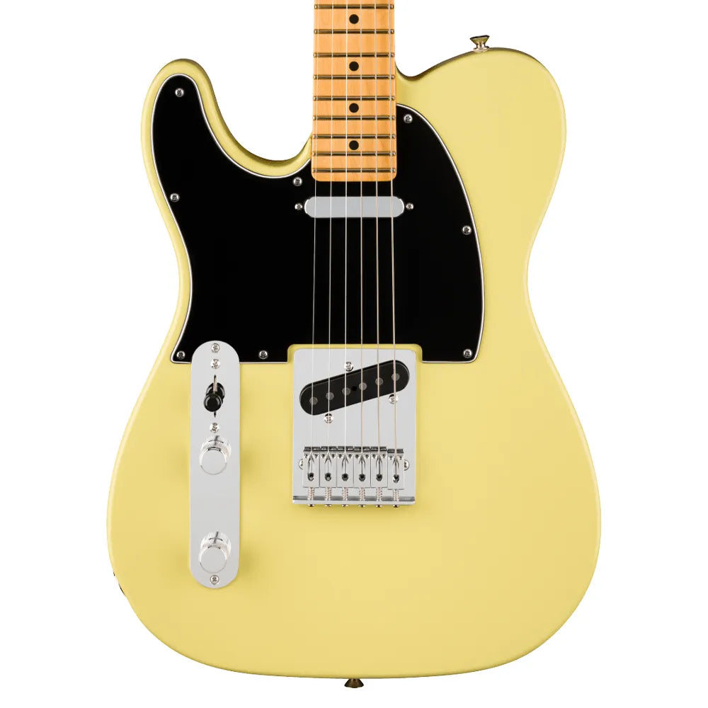 Fender 0140562561 Guitarra Eléctrica Player II Telecaster Left-Hand Hialeah Yellow Zurda